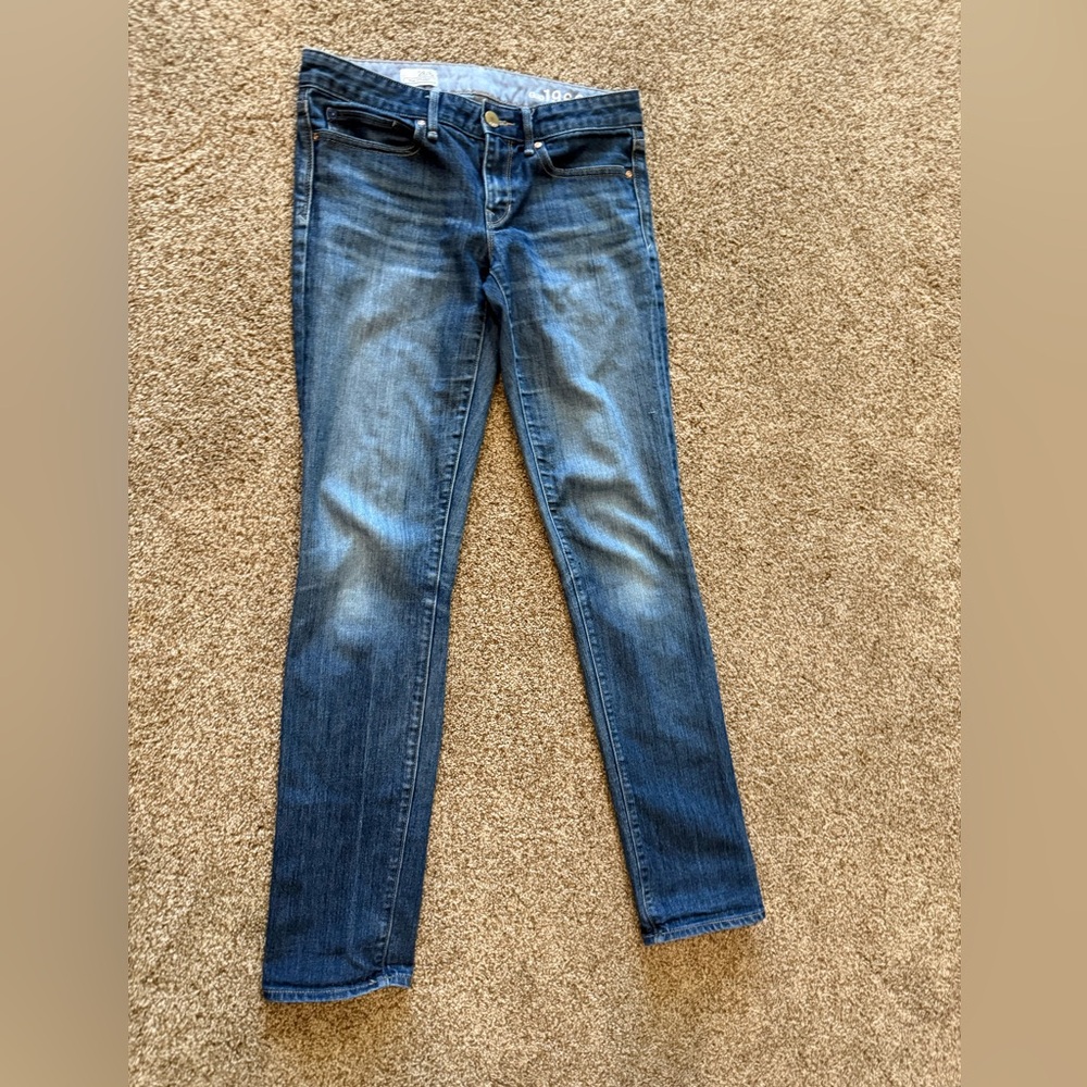 GAP Women's Skinny Jeans in Blue